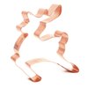 Flying Reindeer Christmas Cookie Cutter, 4 x 3.75 inches