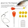 Dovesun Carp Fishing Hair Rigs Carp Rig Kit Fishing Bait Rigs Carp Fishing Bait Fishing Accessories 41pcs/151pcsHooks Set 6#4#2#