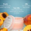Tammy Taylor Natural Sugar Scrub for Body, Hands, Elbows, Knees, Heels and Feet | Peach Spa Essential Oil Exfoliating Body Scrub for Women and Men | Moisturizing Bath Scrub for Skin Care and Body Care