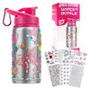 Gifts for Girls, Decorate Your Own Water Bottle Kits for Girls, Art Supplies for Girls for Kids 6-8-12, Teen Arts and Crafts Toys Kits for Daughter Niece Sister Granddaughter Birthday DIY Gift Ideas