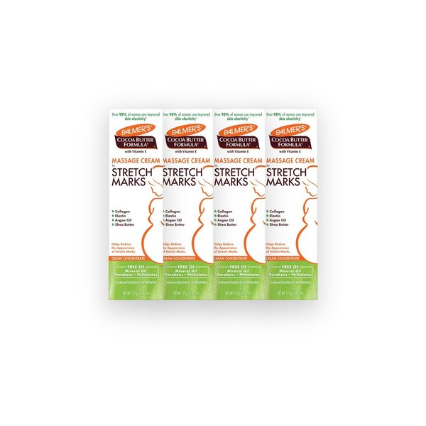 Palmer's Cocoa Butter Formula Massage Cream For Stretch Marks 4.40 oz (Pack of 4)
