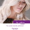 Fanola No Yellow Shampoo 11.8oz / 2pk - Color Depositing Purple Shampoo for Blonde, Silver, Gray, and Highlighted Hair - Anti Brass Shampoo Toner to Remove Yellow Tones & Brassiness from Bleached Hair