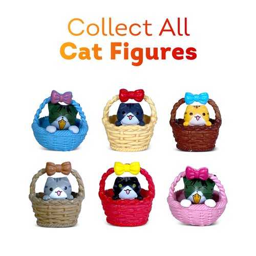 Relaxcation Natural Soap Bar For Kids With Toys Inside | Surprise Toy Inside the Bar | Made in USA from Safe Ingredients | Kid's Favorite Everyday Routine (cat in basket)