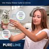 Pureline 9000 077104 UltraClarity REPLFLTR10 Water Filter Replacement for Bosch Ultra Clarity 9000194412, 644845, B26FT70SNS, B22CS80SNS, B22CS50SNS, Haier 0060820860, Miele KWF1000 (3 Pack)