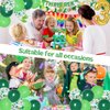 Dinosaur 3rd Birthday Decorations, 3 Rex Birthday Party Supplies - Three Rex Banner, Cake&Cupcake Toppers, Dinosaur Balloons,Temporary Tattoos for Roar I’m 3 Boys Girls Birthday