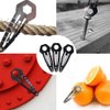 5 Pack, Multi Tool Tactical Hair Clip - Universal Survival Kit for Women