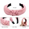 Women's Knotted Fashion Headbands - Wide Fabric Head Bands with Neutral Colors for Thick and Thin Hair Accessories