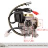 50CC Carburetor 4 Stroke GY6 High Performance 139QMB Carburetor for 49cc 50cc Scooter Moped PD18J Carb Engine, 50 cc Carburetor, 50cc Moped Carburetor + Intake Manifold by LOYPP