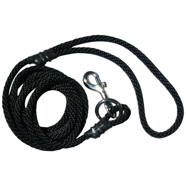 The Walkie No Pull Dog Leash, Small, Black - Made in The USA - for Dogs Under 25lbs - Gentle and Comfortable for Dogs and Walkers - More Effective Than No Pull Harnesses or Collars
