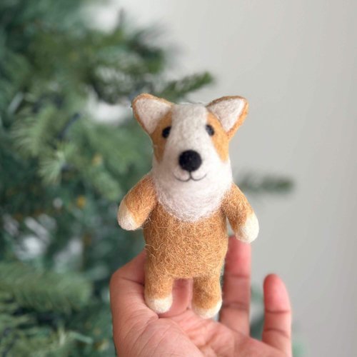 Corgi Finger Puppets, Felt Corgi Finger Puppets, Dog Finger Puppet, Finger Puppet Corgi, Fair-Trade Dog Finger Puppets, Kids Educational Toys, Eco-Friendly Handmade Finger Puppets, Unique Kids Gift