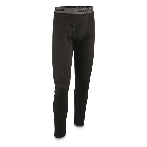 Guide Gear Lightweight Base Layer for Men, Compression Pants for Men, Men’s Leggings, Thermal Underwear Black
