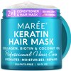 MAREE Hair Mask for Damaged Hair - Keratin Hair Treatment Conditioner - Extremely Deep Conditioning Hair Mask for Dry Damaged Hair and Growth, Hydrating and Repair, Keratina Mascarilla Para el Cabello