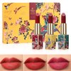 Catkin Carving Lipstick Set Matte Red Orange Long Lasting Moisturizing Lip Stick Makeup Gift (SUMMER PALACE)