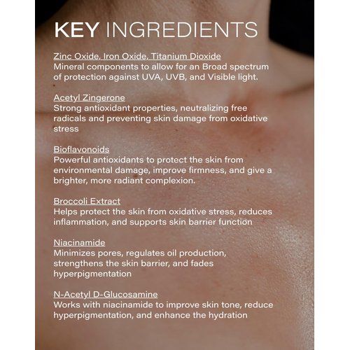 Oathology Inzincable Tinted Sunscreen, SPF 50, 2.0 Fl. Oz., Dermatologist crafted skincare