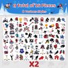 192pcs Ice Hockey Temporary Tattoos Ice Hockey Themed Birthday Party Favors Decorations Supplies for Kids Gifts Classroom School Prizes