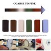 Metal Polishing Buffing Compound Set for Buffing Wheels 24oz 6Pcs (4oz Each) Polish Paste for Aluminum Stainless Steel Jewelry Red Green Black from Course to Fine White Blue Brown Polishing Bar
