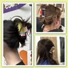HIFANMM 3pcs Pencil Hair Claw Clips for Women Back to School Hair Accessories Sunflower Leopard Stripe Pen Hair Clips Students Teachers Non Slip Hairpins for Thick Thin Hair School Opens Season Decor