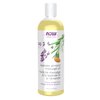 NOW Foods Solutions, Lavender Almond Massage Oil, Vitamin Infused Blend, Therapeutic and Soothing, 16-Ounce
