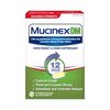 Mucinex Cough Suppressant and Expectorant, DM Maximum Strength 12 Hour Tablets, 14ct, 1200 mg Guaifenesin, Relieves Chest Congestion, Quiets Wet and Dry Cough, #1 Doctor Recommended OTC expectorant