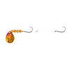 Lindy Colorado Blade Crawler Harness Spinner Fishing Lure with Holographic Blades and Hand-Selected Bead Patterns, Golden Shiner, #3 Colorado Blade (LSR404)