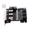 chenyang 3 SATA HDD SSD Hard Drive Power Switch Selector Module Control System with 80mm Low Profile Bracket