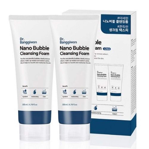 VA Dr. Banggiwon Nano Bubble Cleansing Foam 200ml /7 fl oz * 2pcs Set