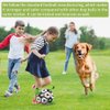 XChangeFun Dog Toys Soccer Ball with Straps Interactive Dog Toys Dog Tug Toy Dog Water Toy Durable Dog Balls for Medium Dogs (Green)