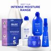 BBLUNT Intense Moisture Hair Spa Mask with Self-Heating Cap | Damaged Hair Treatment with Jojoba Oil & Vitamin E | Salon Like Hair Spa at Home in 5 Mins | Color Safe | 2.47 Oz/70 g