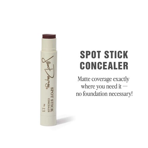 Jillian Dempsey Spot Stick Concealer | Easy Blending Matte Concealer for Blemishes & Uneven Skin Tones | Shade No. 13: Deep with Plum Undertones