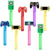 AFZMON 24 Video Game Party Favors Bubble Wands for Kids, Game Controller Mini Bubbles Wand Toys, Gamer Birthday Party Supplies Goodie Gift Bag Stuffers Pinata Classroom Prizes