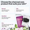 Charcoal Peel-Off Mask and Charcoal Scrub Bundle 14 pack + 1 Black Peel Off Mask