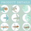 WILLBOND 12 Pieces Artificial Shell Pearl Starfish Seashell Hair Clip Set Acrylic Resin Women Lady Hair Clip Headdress Hairstyle Tool Accessories Beach Wedding Supplies(Charming)