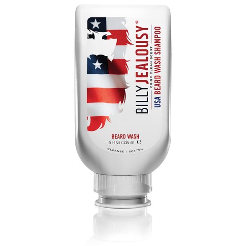 Billy Jealousy USA Beard Wash for Men Enriched With Softening &amp; Hydrating Aloe Plus Strengthening...