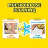 Scrub Daddy + Cif All Purpose Cleaner, Lemon - Scratch-Free Kitchen + Bathroom Scrubber and Multipurpose Cleaning Cream - Build a Better Bathroom Cleaning Supplies Kit