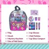 Townley Girl L.O.L. Surprise Backpack Beauty Set for Kids - 11-Piece Makeup Kit Perfect for Parties, Sleepovers, and Makeovers, Ages 3 and Up