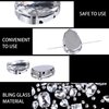 Joez Wonderful 170Pcs Glass Sew on Rhinestones, 11 Mixed Shapes Big Rhinestones Sew on Gems for Crafts, Dress Embellishments Rhinestone Stones for DIY Craft Shoes Dress Jewelry Making, White