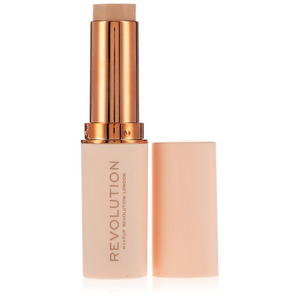 Makeup Revolution Fast Base Stick Foundation F8, Brown, 30g