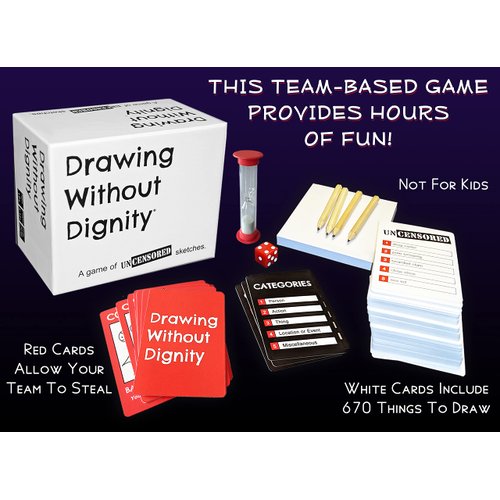 Drawing Without Dignity - A Twisted Funny Adult Party Games Version of The Classic Drawing Game