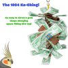 1024 Ka Ching Bonka Bird Toys Shreddable Vine Paper Parrot Parrotlet Cockatiel Parakeet Budgie Quaker