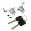 X AUTOHAUX Door Lock Cylinder Kit with 2 Keys for Honda CR-V 2002-2006 for Honda Element 2003-2011 Front Left Driver Side Door Lock 72185-S9A-013 72185-S9A-003 72145-S9A-013 72145-S9A-003