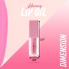Monabell France Hydrating Lip Glow Oil - Plumping Lip Oil Gloss Tinted for Lip Care and Dry Lips, Non Sticky & Fresh Texture, Shiny and Moisturizing (Mercury)