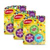 Carmex Medicated Lip Balm Holiday Jars, 9 Count (3 Packs of 3)