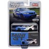 True Scale Miniatures Model Car Compatible with Honda Civic Type R #3 2023 Pace Car Blue 1/64 Diecast Model Car Mini GT MGT00753