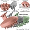 scalpluv | Scalp Massager Hair Brush, 3 in 1 Hair Massager, Exfoliator, Promotes Hair Growth, Dandruff Treatment, Waterproof Shower Scalp Scrubber with Soft Bristles, Shampoo Scrubber (Gray)