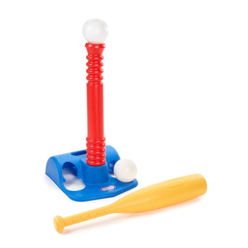Little Tikes TotSports T-Ball Set, Red Red/Blue, 11inx12inx22"