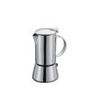 Cilio Aida Stainless Steel Stovetop Espresso Maker, Polished Stainless, 2 Cup