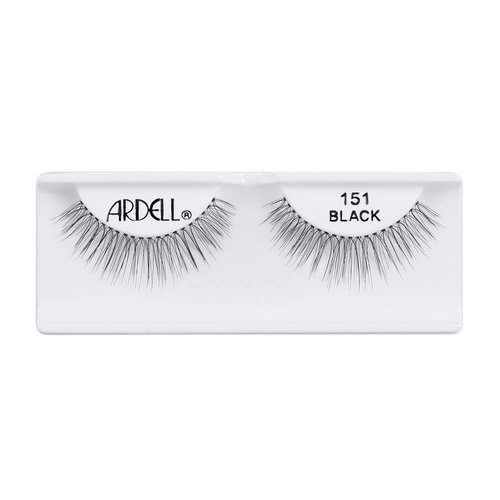 Ardell Soft Touch Lashes – Natural-Looking, Tapered Tip False Eyelashes, Full Volume, Easy Application, 151 Black (4 Pack)