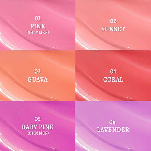 UCANBE Liquid Matte Blush Makeup for Cheeks, Highly Pigmented, Long Lasting, Anti-scratch, Natural-Looking, Daily Use Makeup Blush Suitable for Women Girls(02 Sunset)