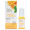 By Nature Brightening & Hydrating Face Oil - Vitamin C Oil & Turmeric Extract Enriched with Plant Squalane Oil for Face- Revitalize Dull, Tired Skin - Vitamin C Face Oil for Women and Men, 1 Fl Oz