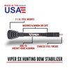VIPER SX Aluminum Hunting Bow Stabilizer, Proudly Made in USA (SX 6-inch)